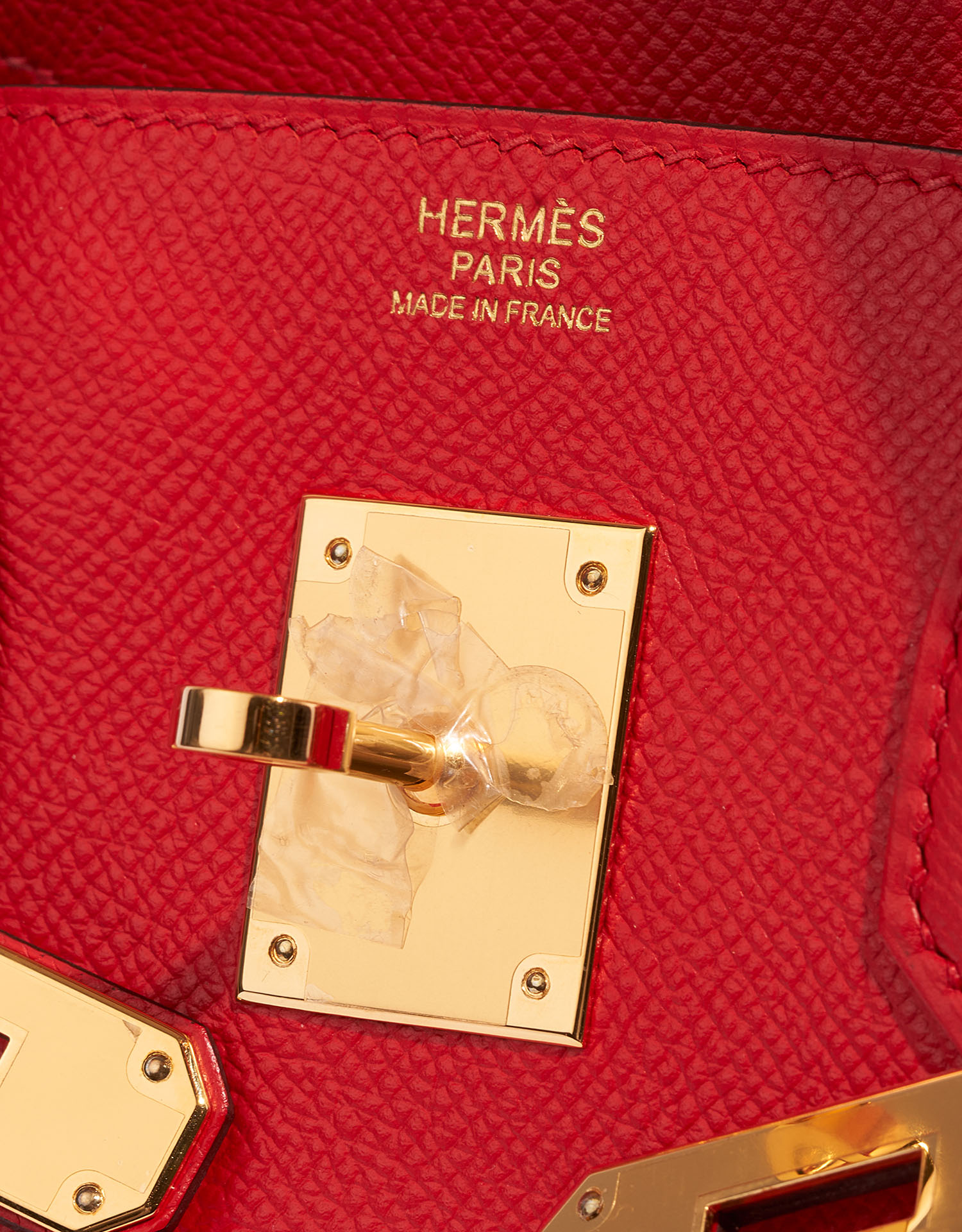 Shop HERMES Birkin HERMES Birkin 30 Rouge De Coeur Epsom Silver Hardware  (90000212) by GRANDEMAISON