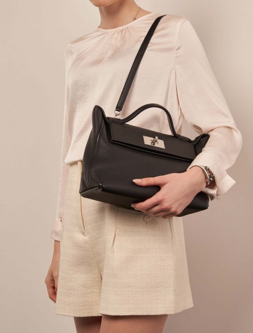 Hermès 29 Noir Tailles Porté | Vendez votre sac de créateur sur Saclab.com