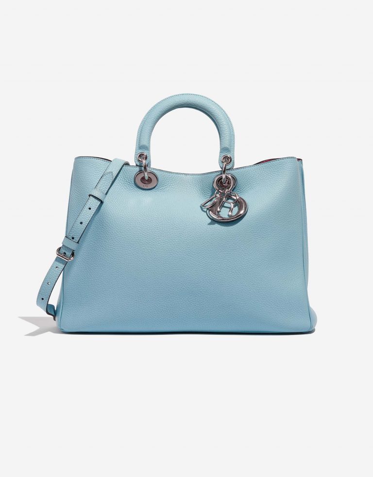 Dior Diorissimo Large LightBlue-Pink 0F | Sell your designer bag on Saclab.com