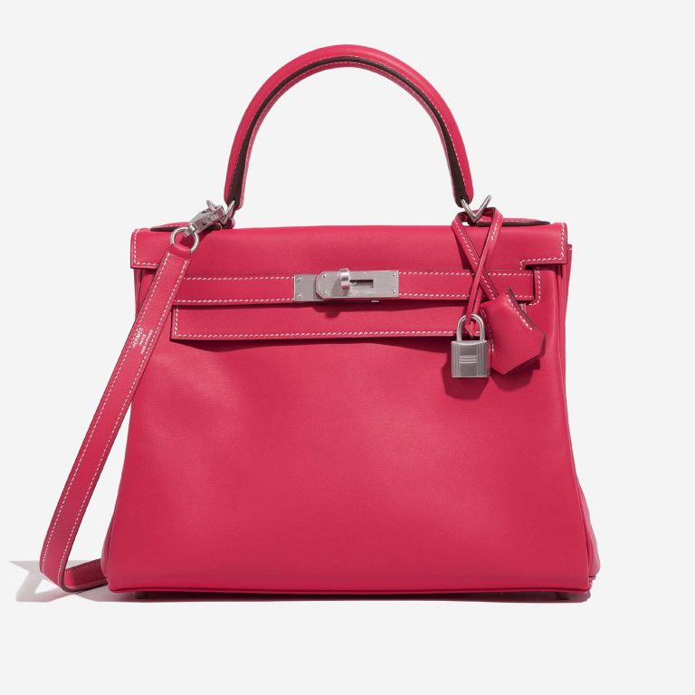 Hermès KellyHSS 28 RoseExtreme-RosaSakura 2F S | Sell your designer bag on Saclab.com