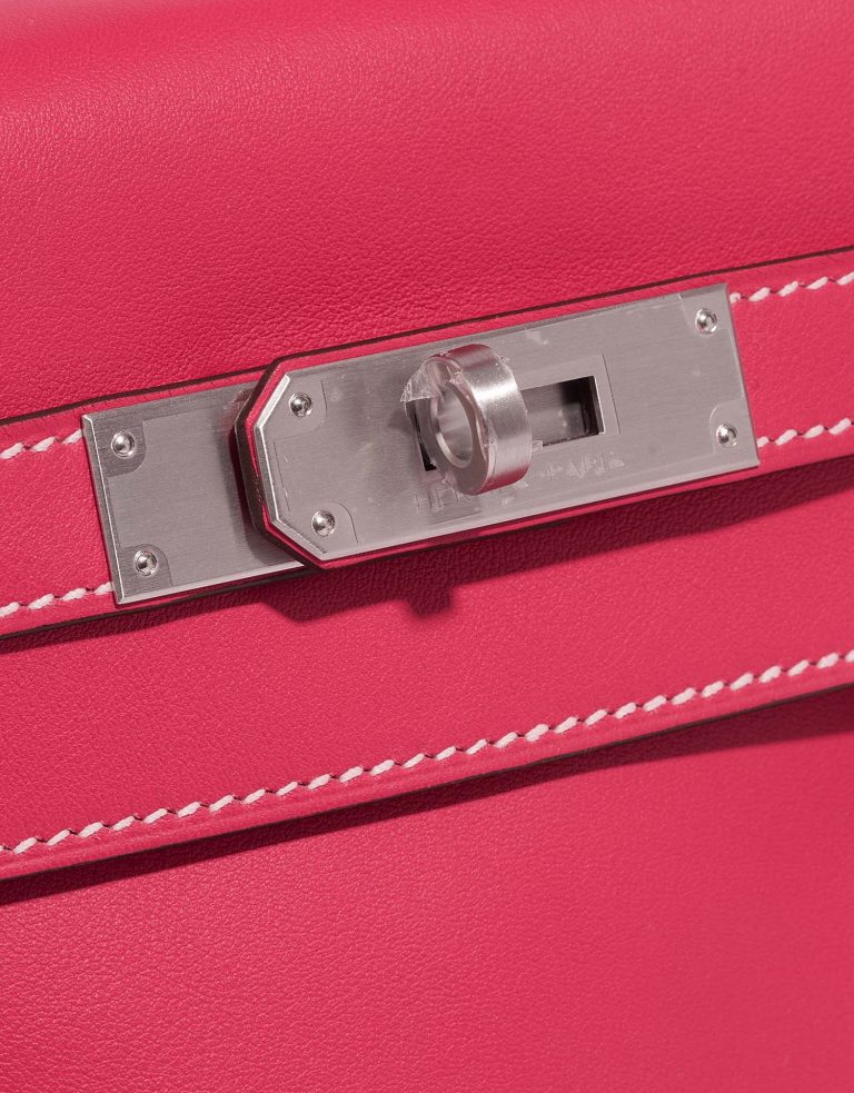 Hermès KellyHSS 28 RoseExtreme-RosaSakura Closing System  | Sell your designer bag on Saclab.com