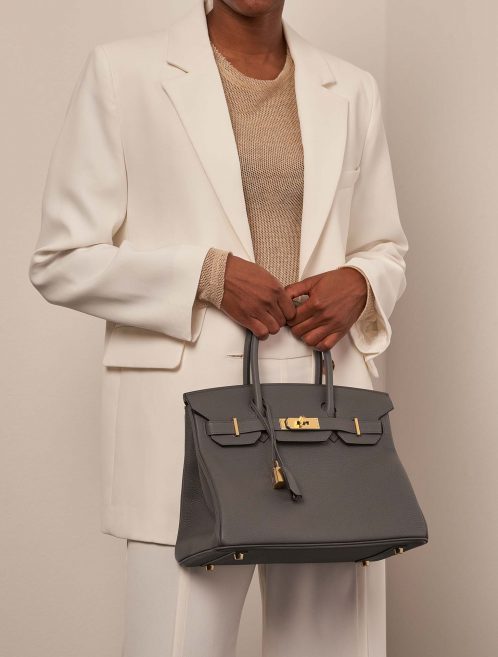Hermès Birkin 30 GrisEtain 1M | Vendez votre sac de créateur sur Saclab.com