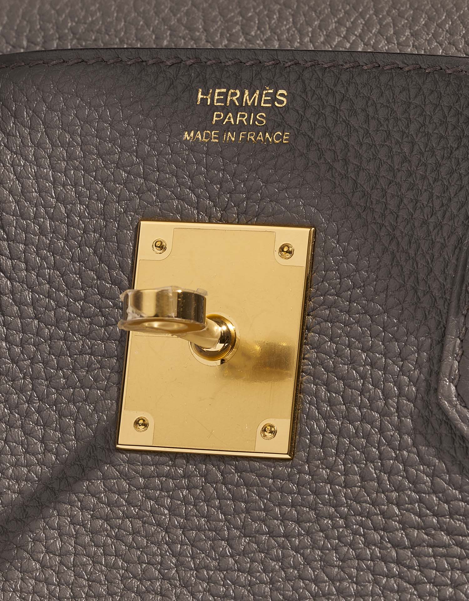 Hermès Birkin 30 GrisEtain Logo  | Sell your designer bag on Saclab.com