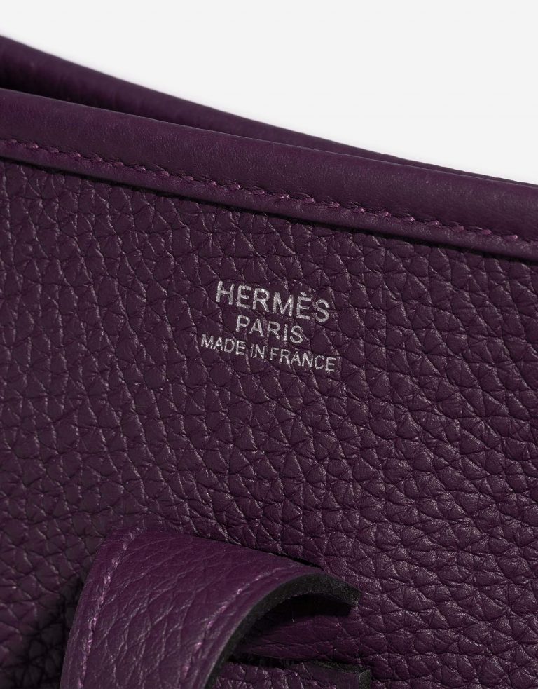 Hermès Evelyne 29 Cassis Logo  | Sell your designer bag on Saclab.com