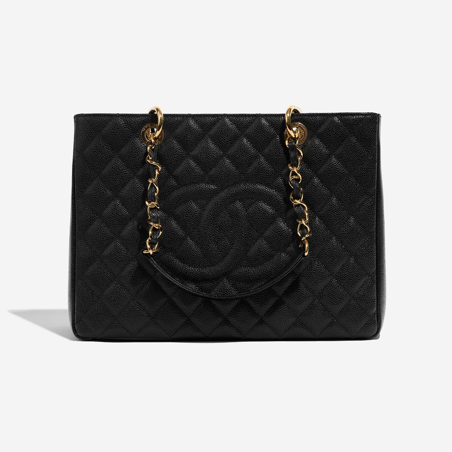 Chanel ShoppingTote GST Black Front | Vendez votre sac de créateur sur Saclab.com