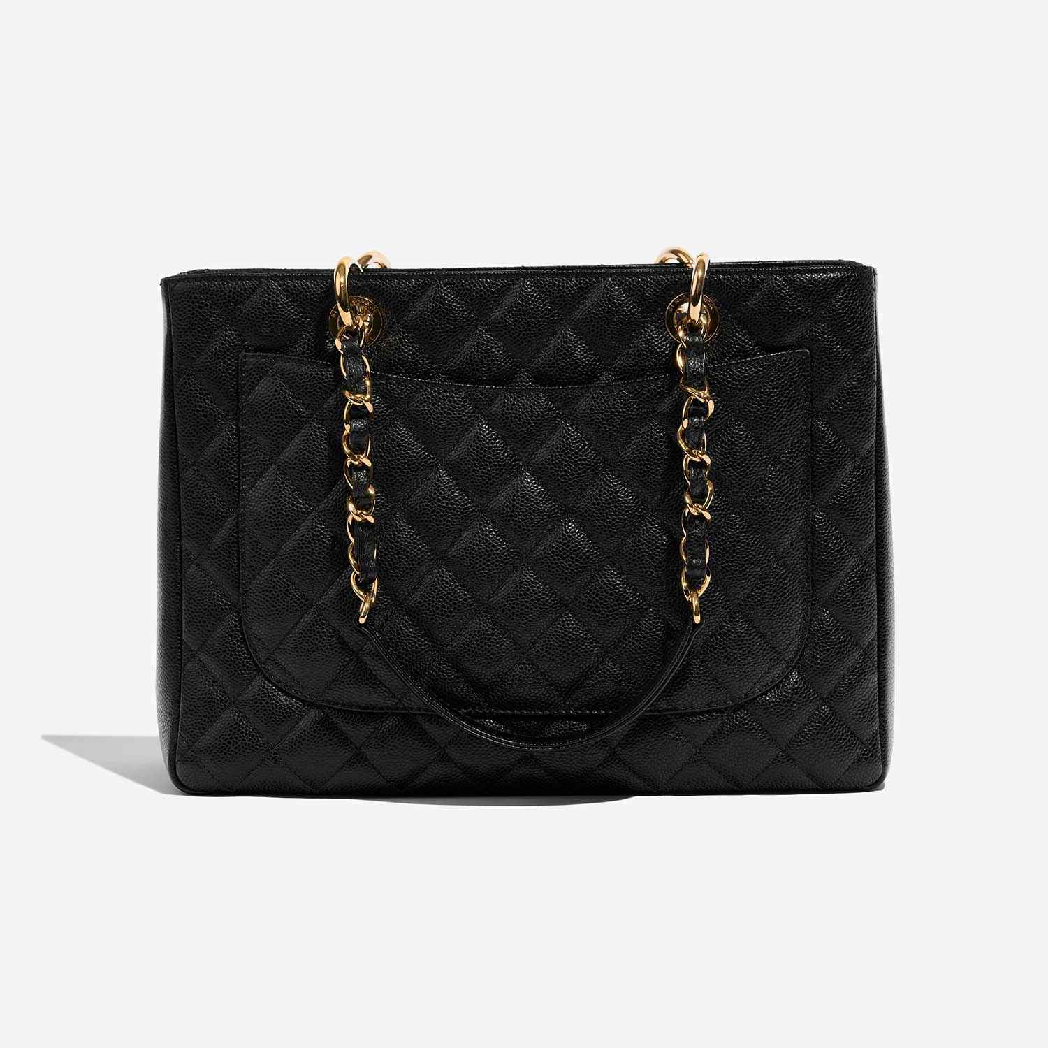 Chanel ShoppingTote GST Black Back  | Sell your designer bag on Saclab.com