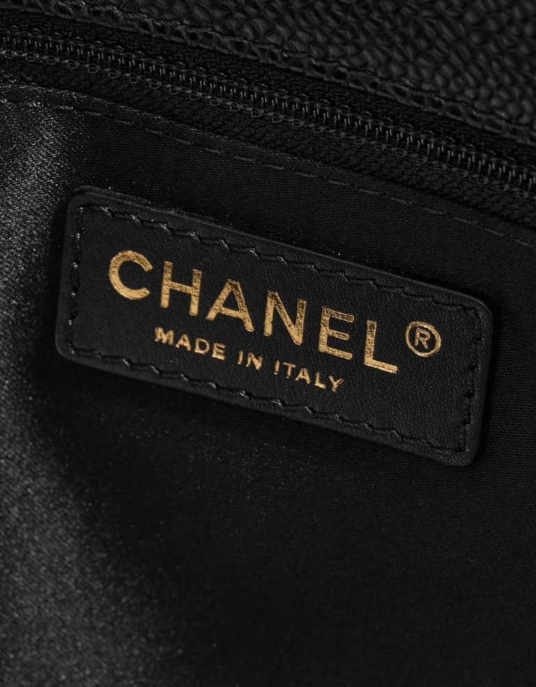 Chanel ShoppingTote GST Black Logo  | Sell your designer bag on Saclab.com