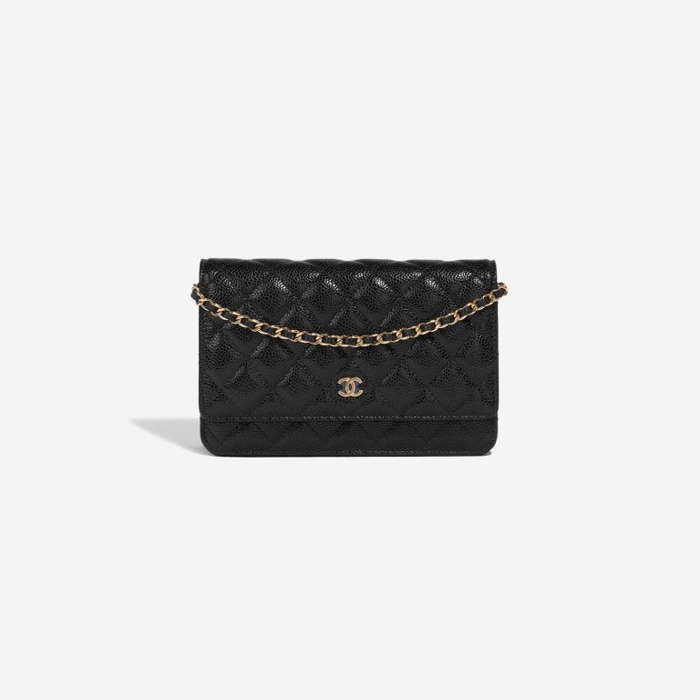 Chanel Timeless WOC Black Front  | Sell your designer bag on Saclab.com