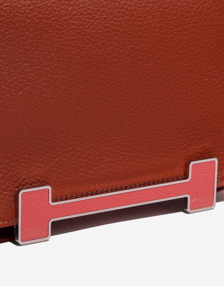 Hermès Geta OneSize Cuivre-RoseTexas Closing System  | Sell your designer bag on Saclab.com