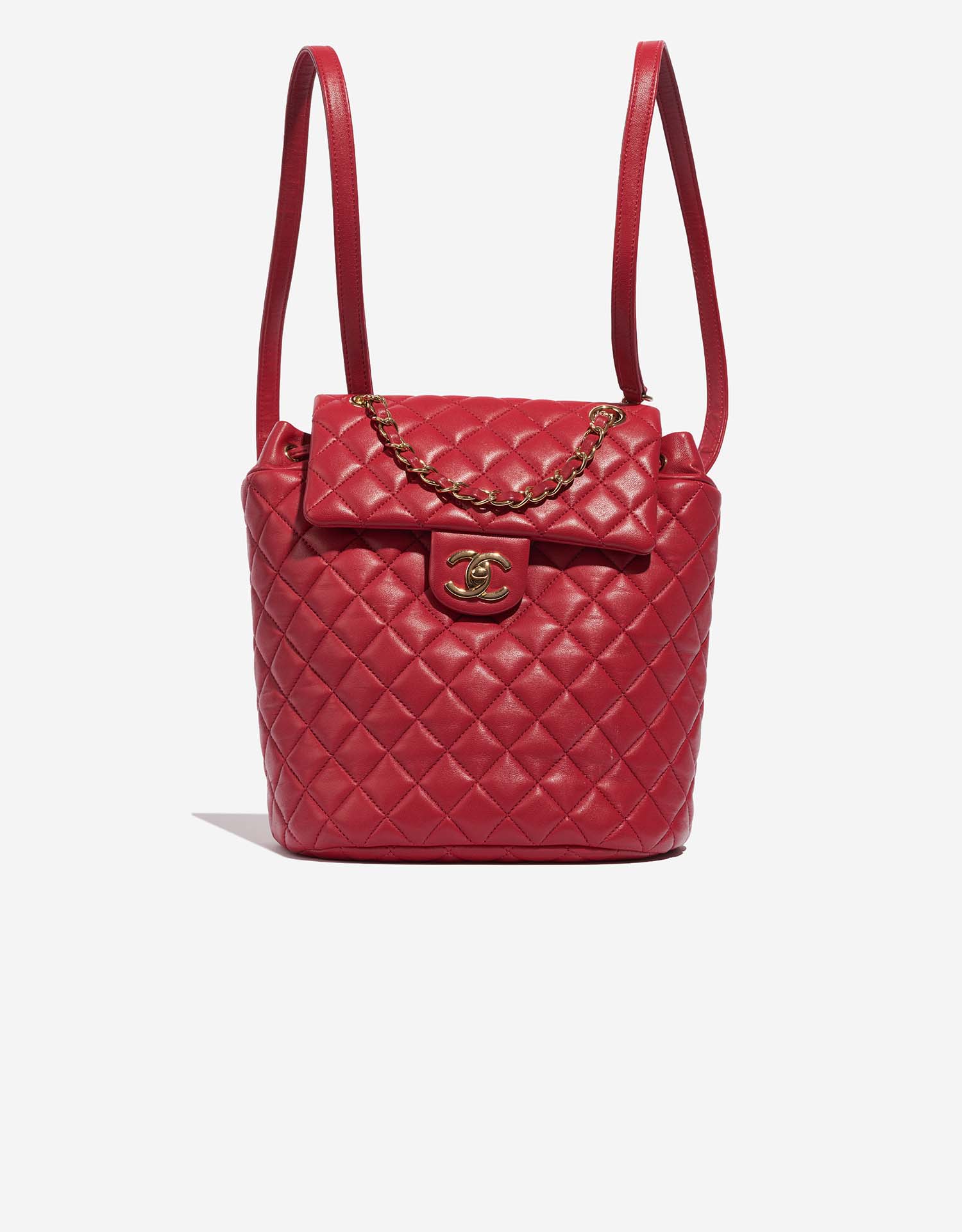 Chanel Timeless Backpack Lamb Red | SACLÀB