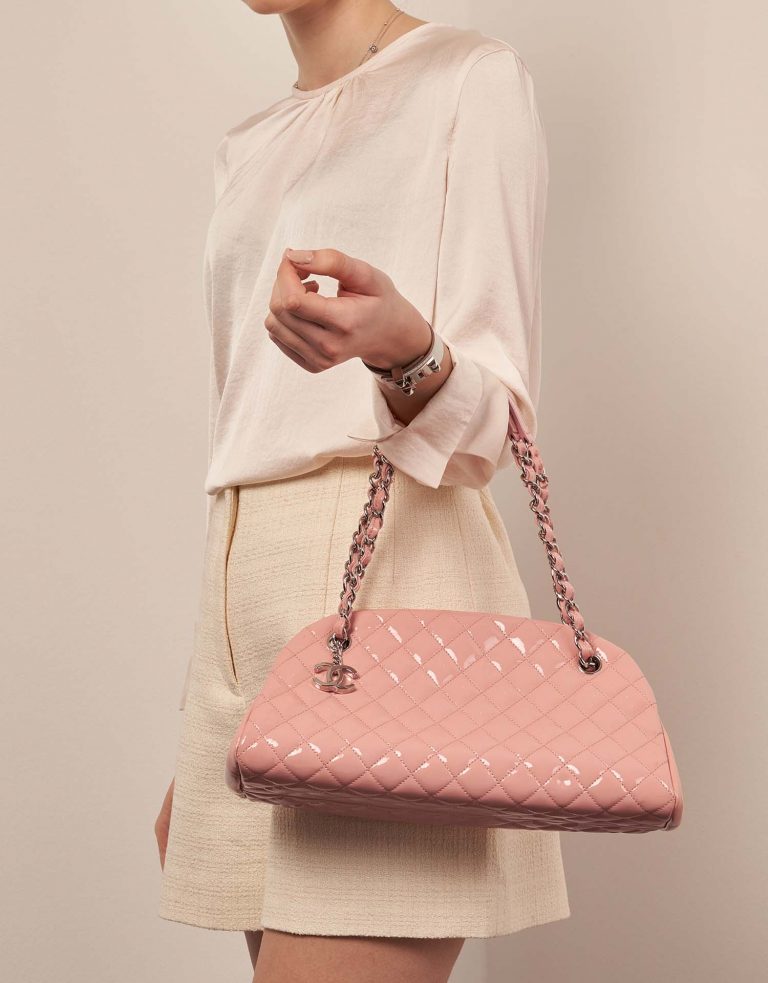 Chanel BowlingMademoiselle Medium Peach 0F | Sell your designer bag on Saclab.com