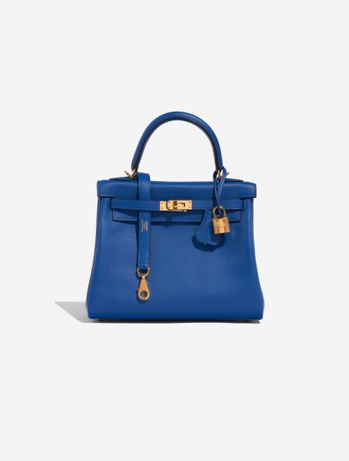 Hermès Kelly 25 BleuFrance Front | Vendez votre sac de créateur sur Saclab.com