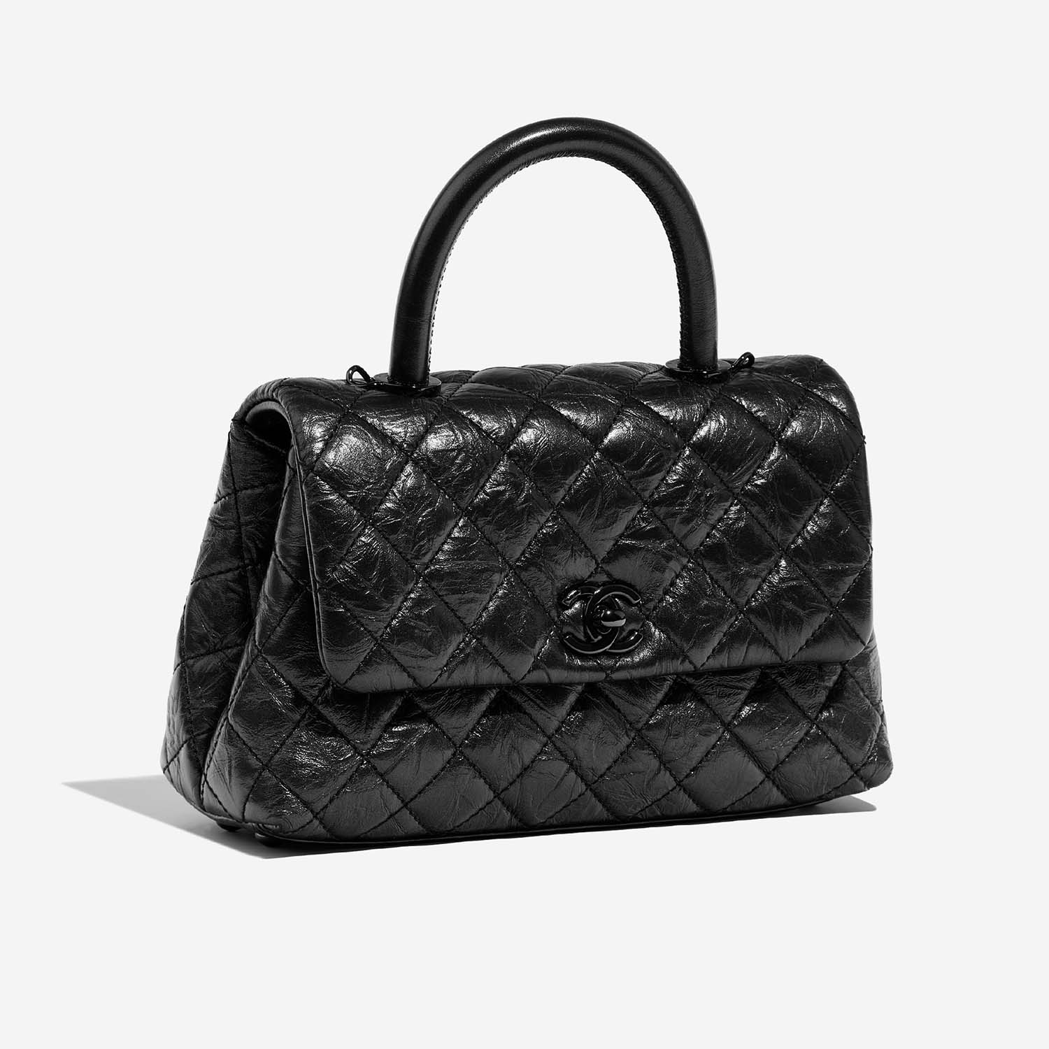 Chanel TimelessHandle Small Black 6SF S | Sell your designer bag on Saclab.com