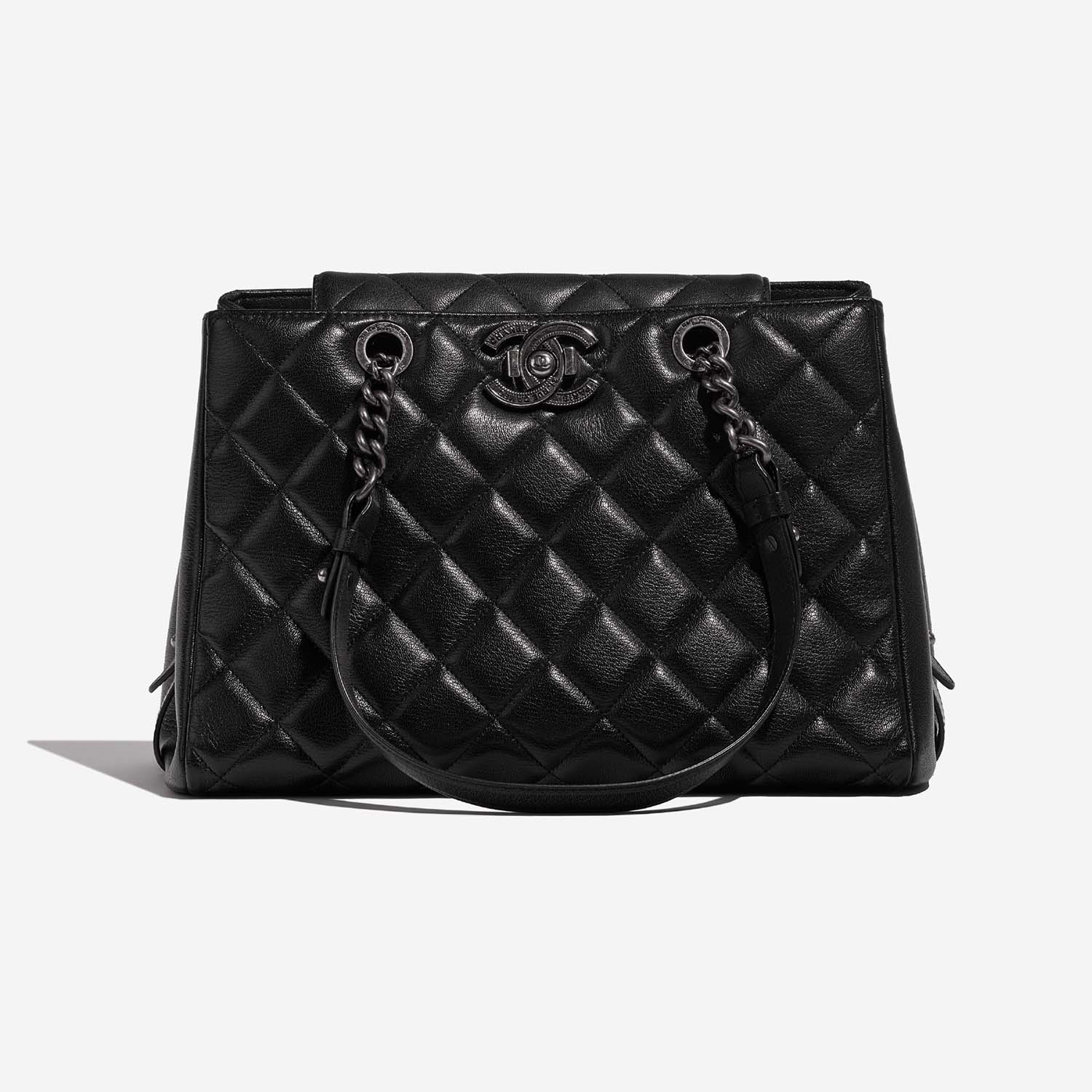 Chanel ShoppingTote Grand Black Front | Vendre votre sac de créateur sur Saclab.com