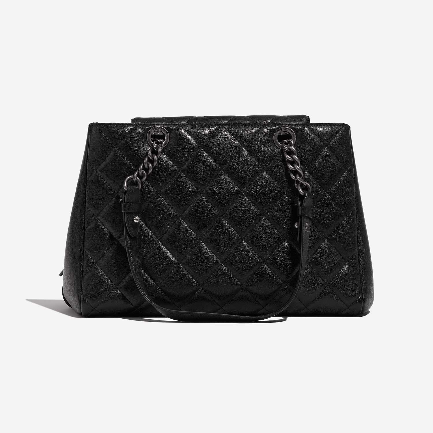Chanel ShoppingTote Grand Black Back  | Sell your designer bag on Saclab.com