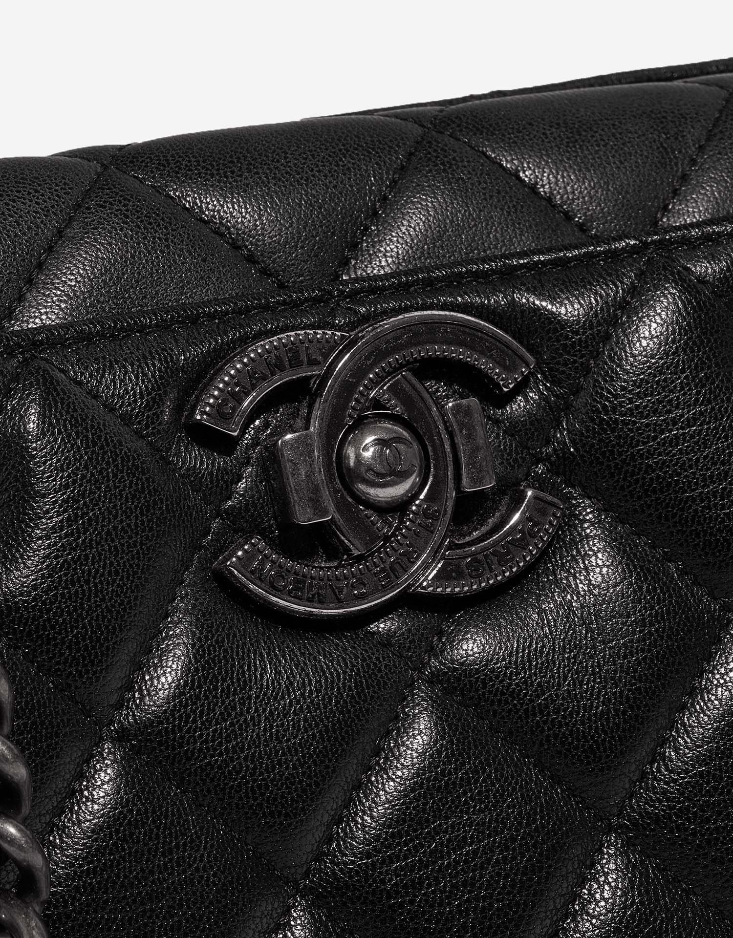 Chanel ShoppingTote Grand Black Closing System  | Sell your designer bag on Saclab.com