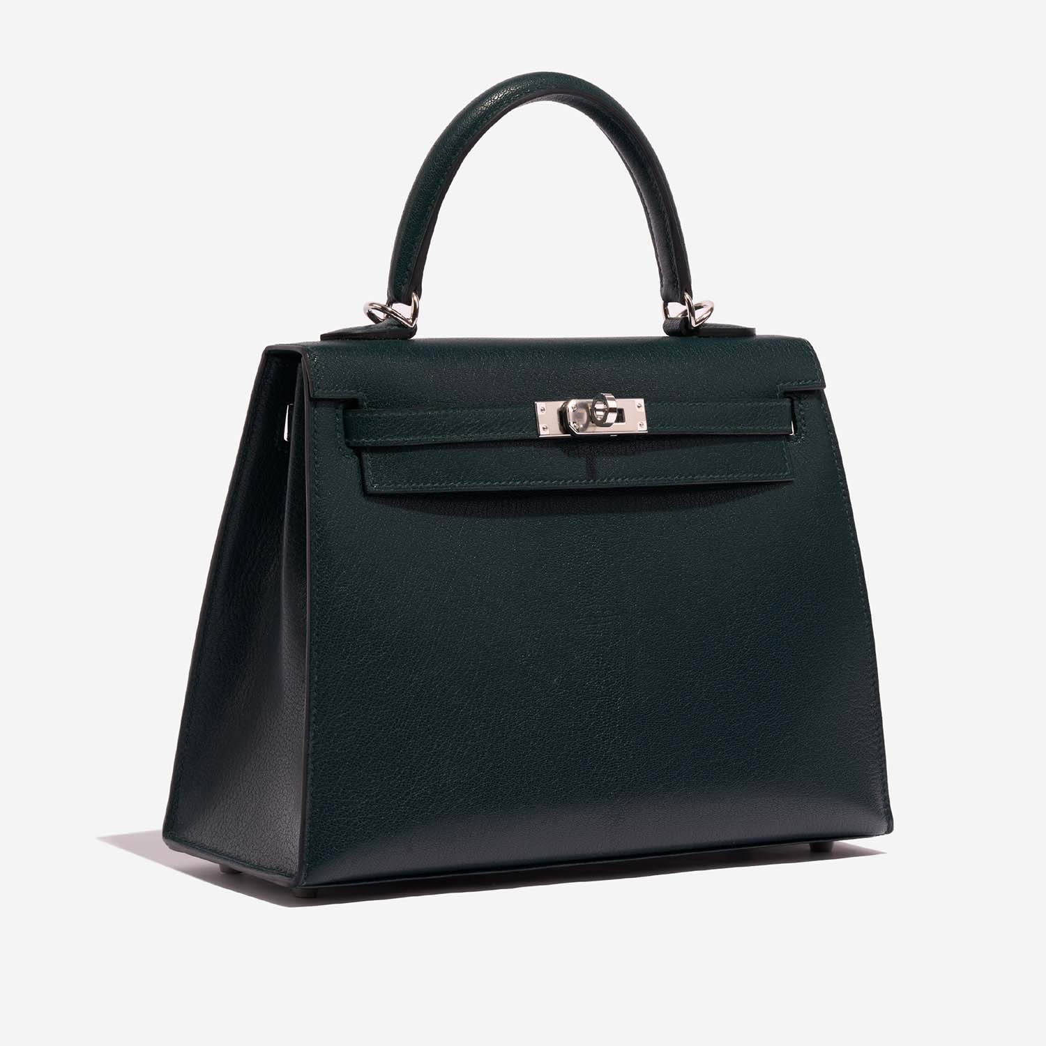 Hermès Kelly 25 VertCypress 6SF S | Sell your designer bag on Saclab.com