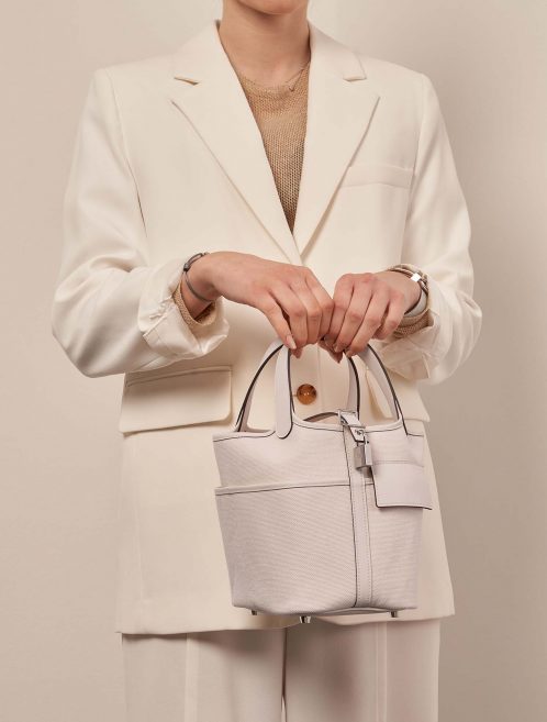 Hermès Picotin 18 Nata-Ecru 1M | Vendez votre sac de créateur sur Saclab.com