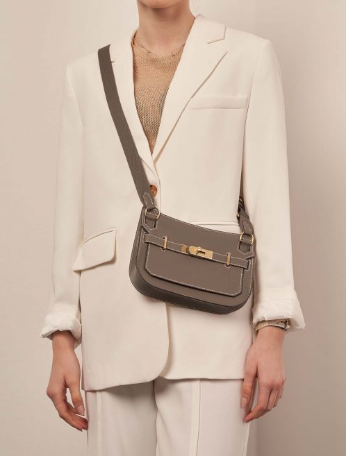 Hermès Jypsiere Mini Etoupe 1M | Sell your designer bag on Saclab.com