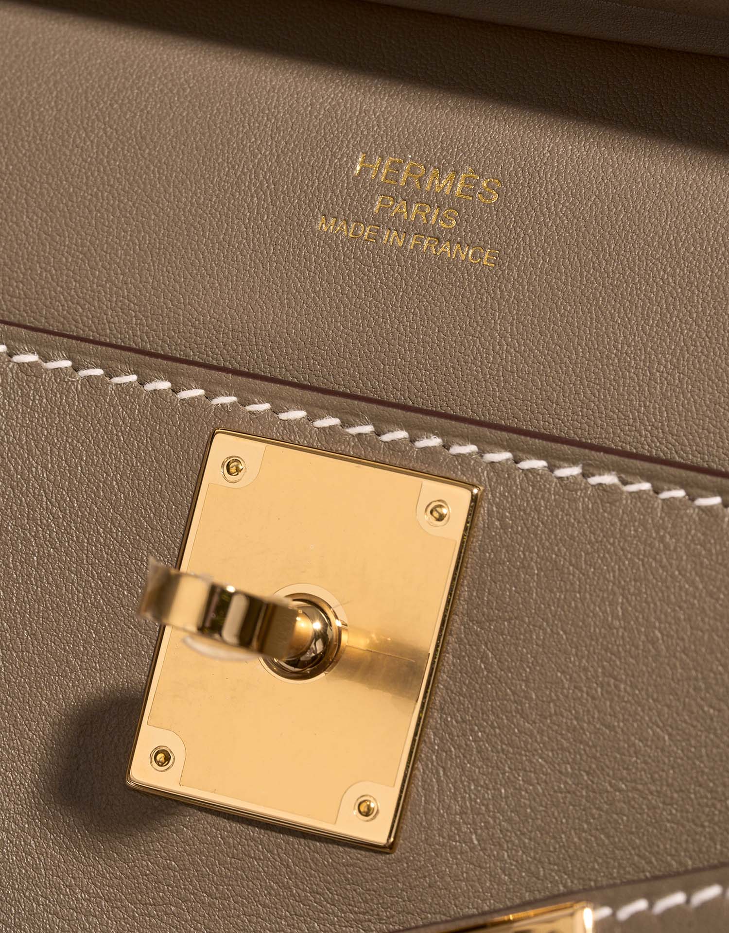 Hermès Jypsière Mini Swift Etoupe