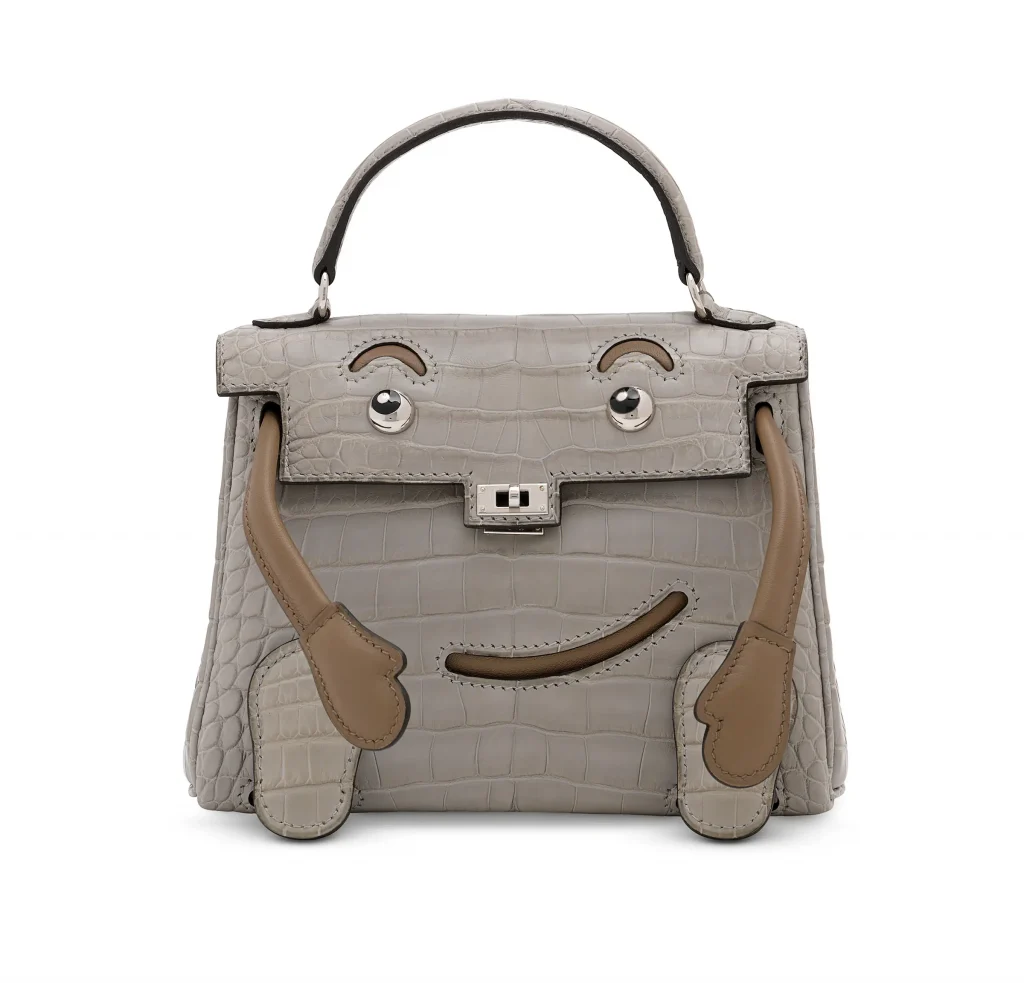 Beton Matte Porosus Crocodile Kelly 28 Retourne Gold Hardware, 2022, Handbags & Accessories, 2022