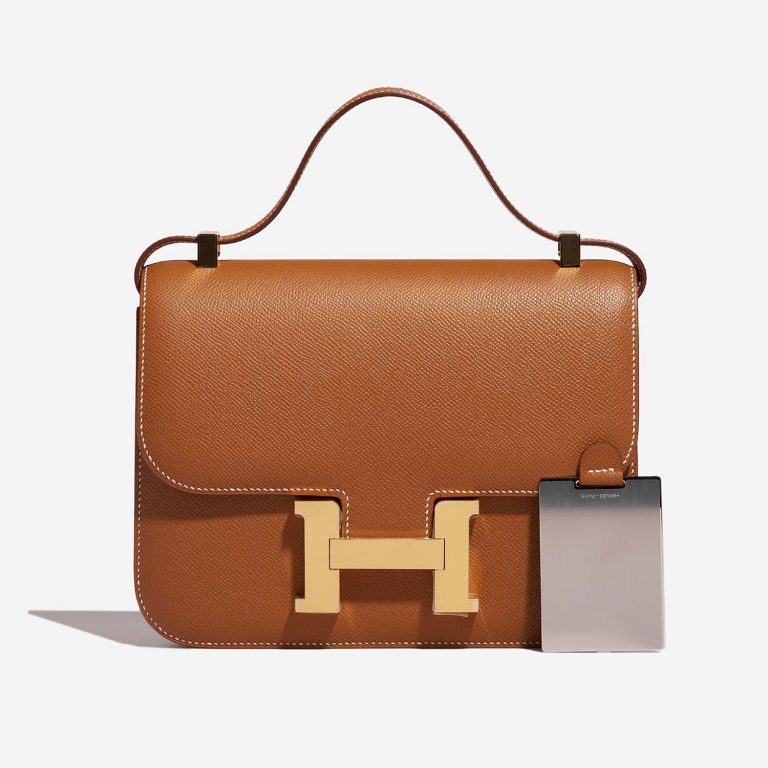 Hermès Constance 14 Gold Front  | Sell your designer bag on Saclab.com