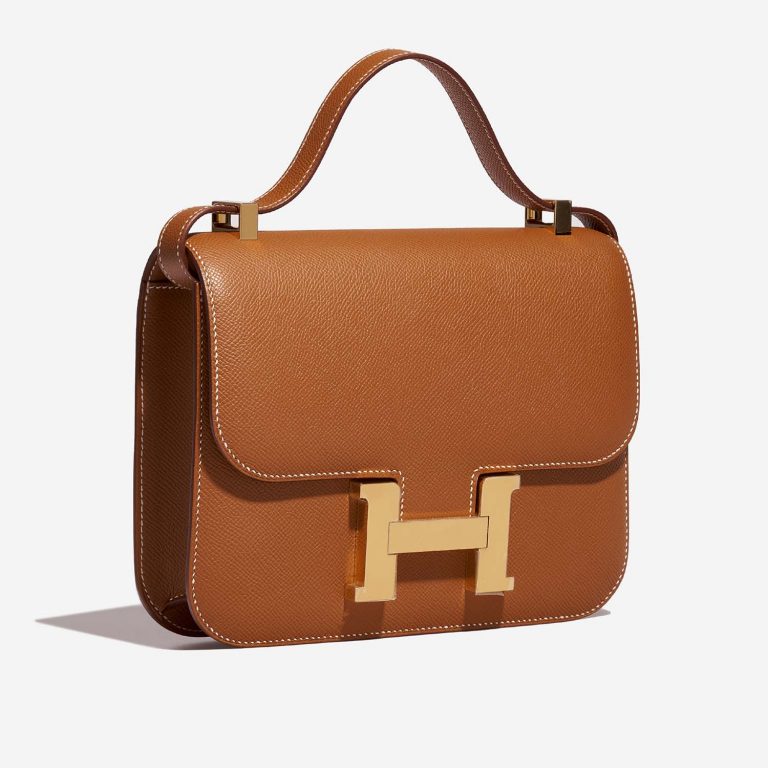 Hermès Constance 14 Gold Side Front  | Sell your designer bag on Saclab.com