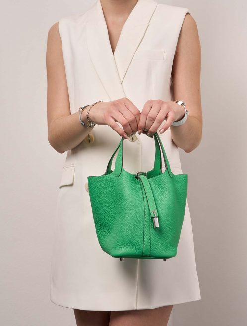 Hermès Picotin 18 VertComics 1M | Sell your designer bag on Saclab.com