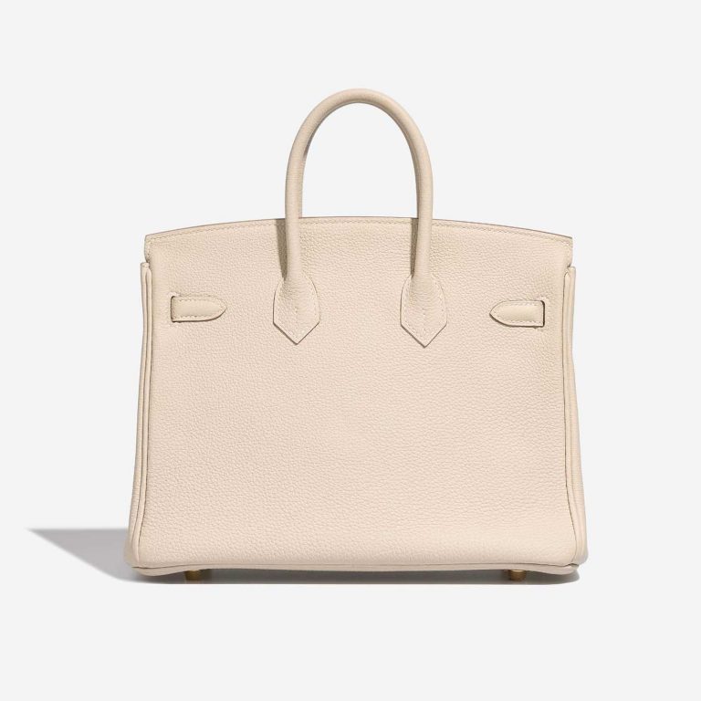 Pre-owned Hermès Tasche Birkin HSS 25 Togo Craie / Rose Extreme Beige Back | Verkaufen Sie Ihre Designer-Tasche auf Saclab.com