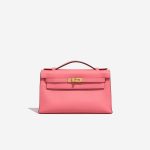 Hermès Kelly Pochette RoseAzalee Front  | Sell your designer bag on Saclab.com