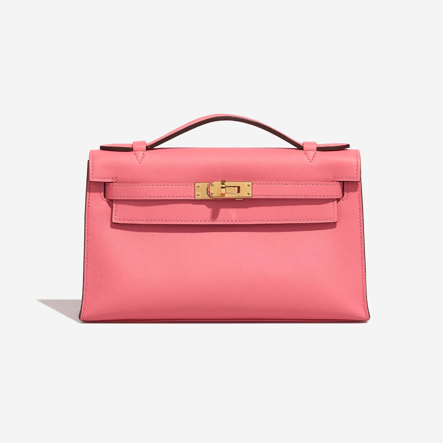 Hermès Kelly Pochette RoseAzalee Front  | Sell your designer bag on Saclab.com