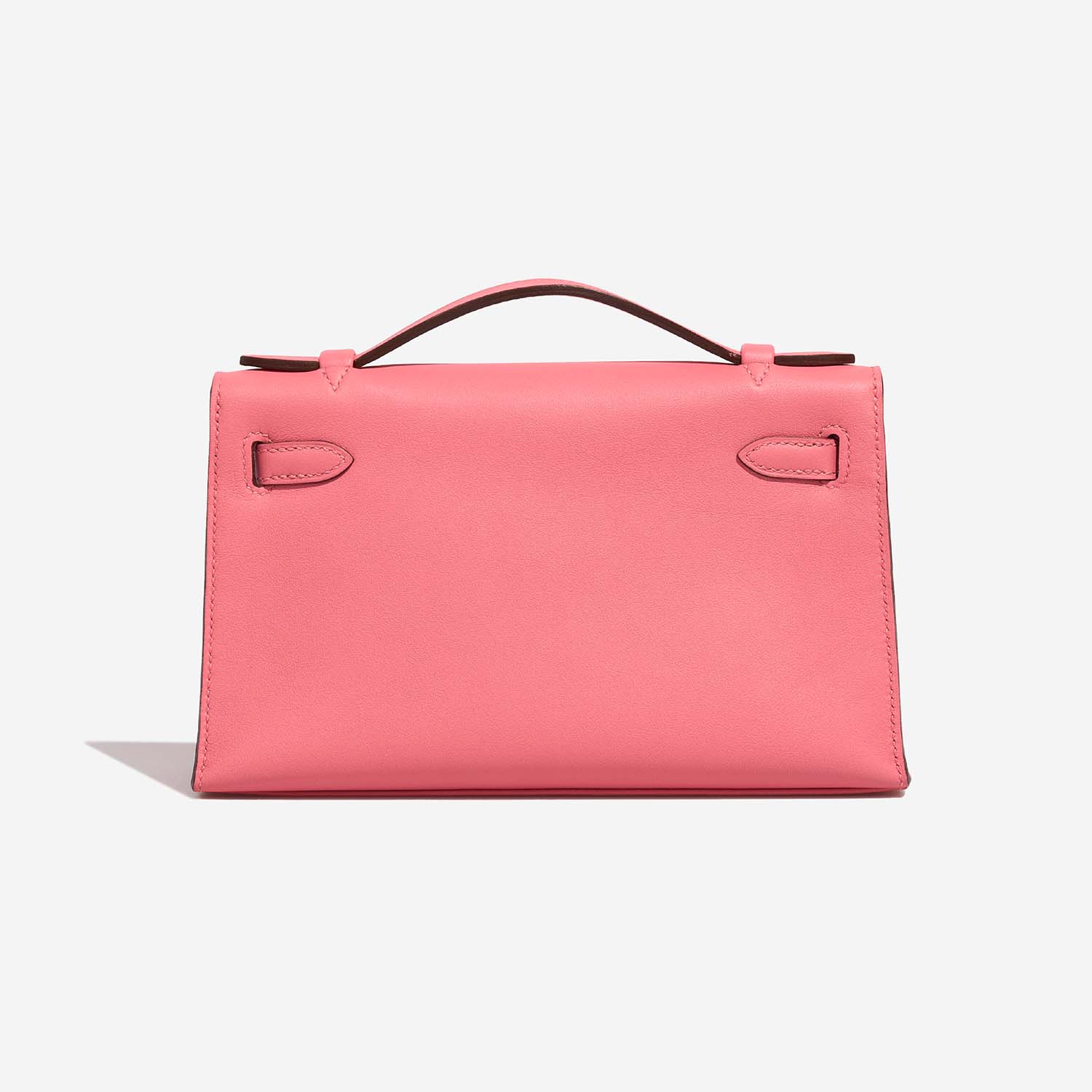 Hermès Kelly Pochette RoseAzalee Back  | Sell your designer bag on Saclab.com