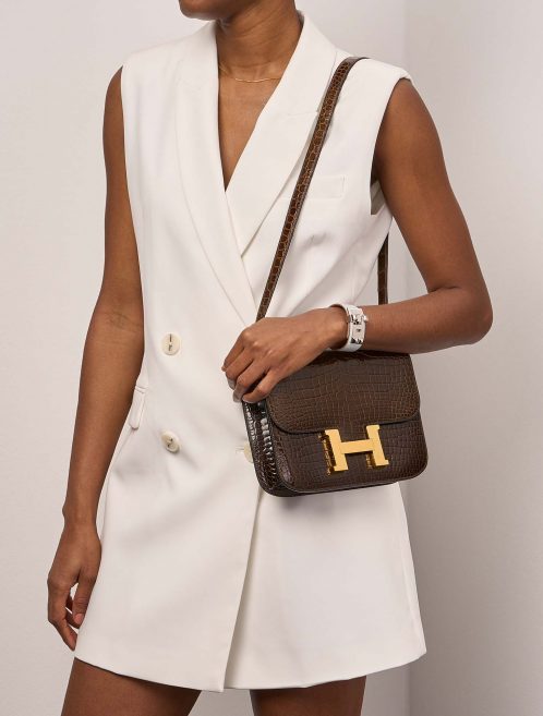 Hermès Constance 23 Marron 1M | Sell your designer bag on Saclab.com