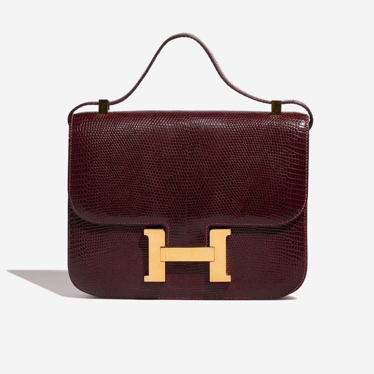 Hermès Constance 23 Bordeaux Front  | Sell your designer bag on Saclab.com