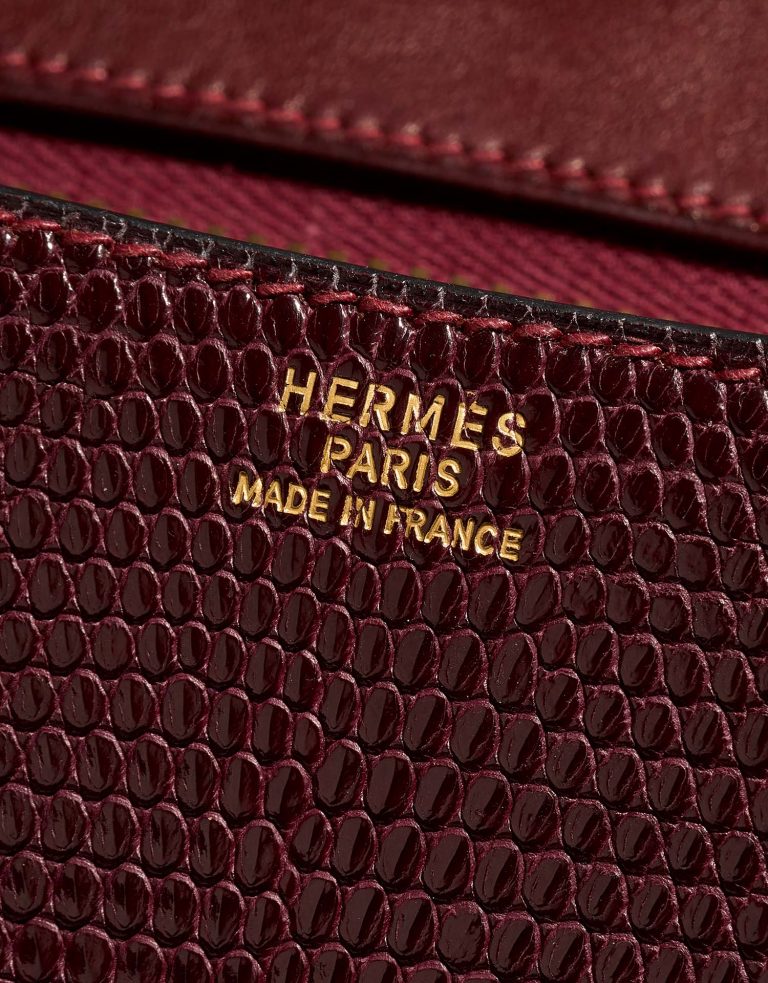 Hermès Constance 23 Bordeaux Logo  | Sell your designer bag on Saclab.com