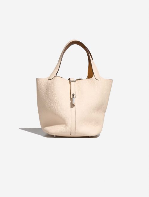 " Hermès Picotin 22 Nata-Sesam Front  | Sell your designer bag on Saclab.com