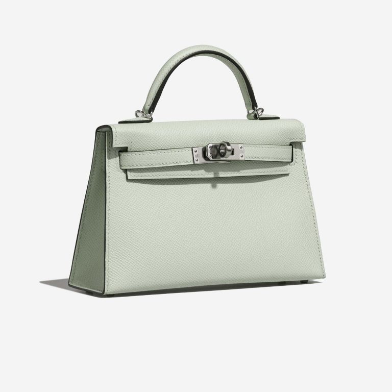 Hermès Kelly Mini VertFizz 6SF S | Sell your designer bag on Saclab.com