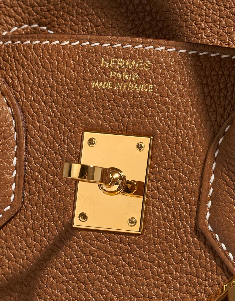 Hermès Birkin 25 Gold Logo  | Sell your designer bag on Saclab.com