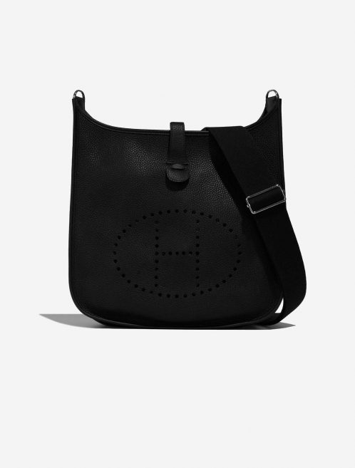 Hermès Evelyne 33 Black Front  | Sell your designer bag on Saclab.com