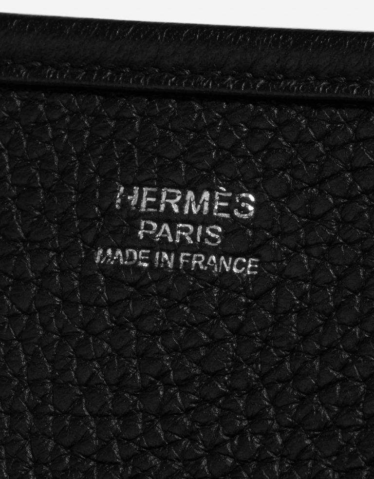 Hermès Evelyne 33 Black Logo | Vendre votre sac de créateur sur Saclab.com