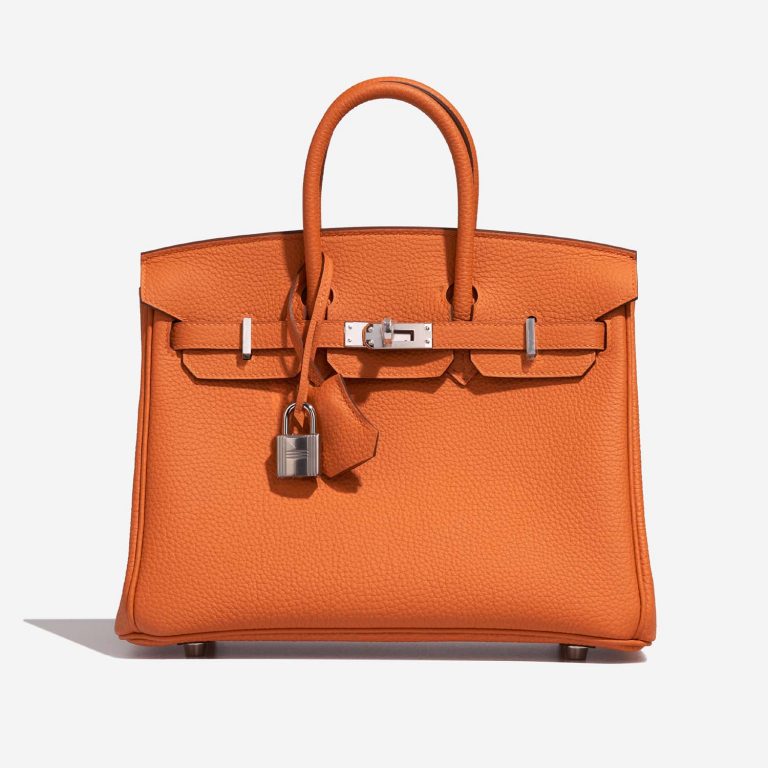 Hermès Birkin 25 OrangeH 2F S | Sell your designer bag on Saclab.com