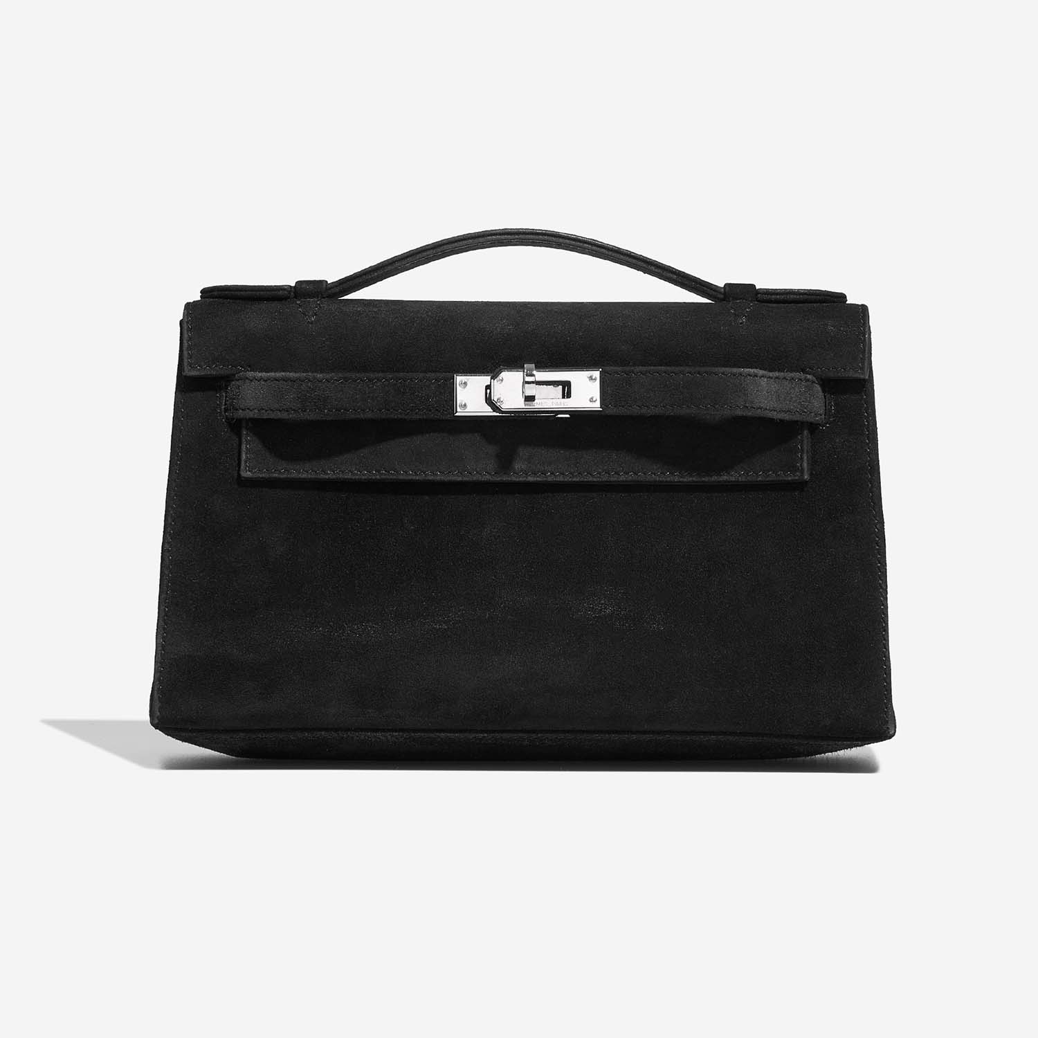 Hermès Kelly Pochette Black 2F S | Sell your designer bag on Saclab.com
