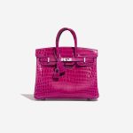 Hermès Birkin 25 RosePourpre Front  | Sell your designer bag on Saclab.com