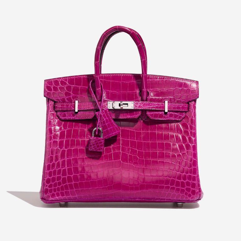 Hermès Birkin 25 RosePourpre Front | Verkaufen Sie Ihre Designertasche auf Saclab.com