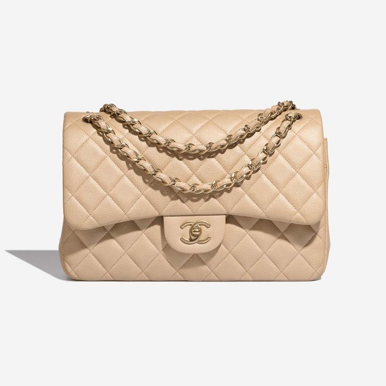 Chanel Timeless Jumbo Beige 2F S | Sell your designer bag on Saclab.com