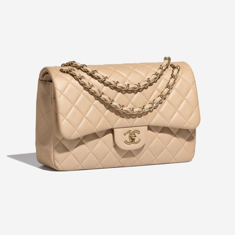 Chanel Timeless Jumbo Beige 6SF S | Sell your designer bag on Saclab.com