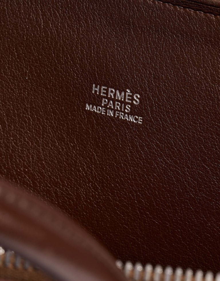 Hermès Bolide 31 Havane Logo | Vendez votre sac de créateur sur Saclab.com