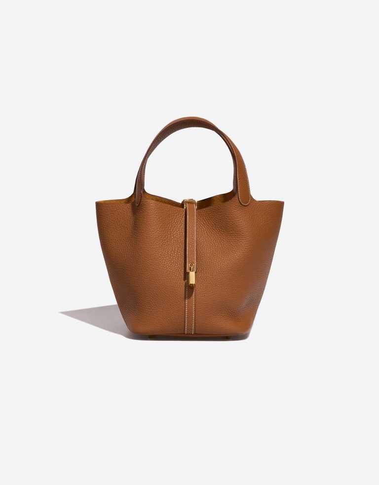 Hermès Picotin 22 Gold 0F | Sell your designer bag on Saclab.com