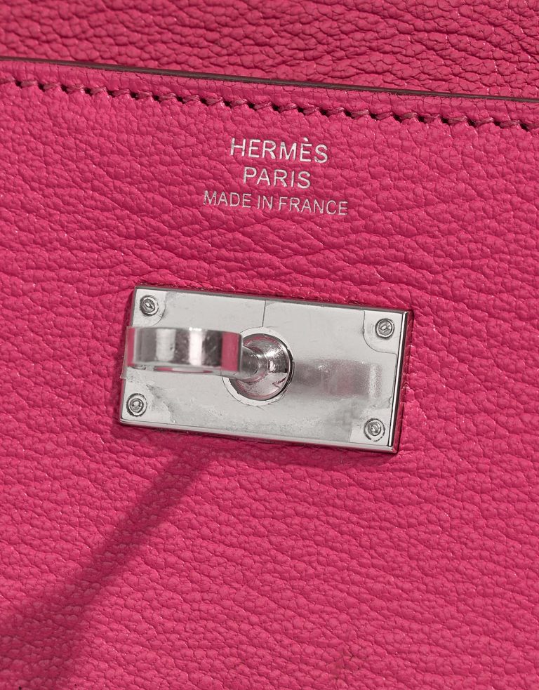 Pre-owned Hermès bag Kelly Long Wallet Chèvre Mysore Rose Tyrien Pink | Sell your designer bag on Saclab.com