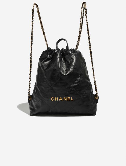 Pre-owned Chanel Tasche 22 Rucksack Kalbsleder Schwarz Schwarz | Verkaufen Sie Ihre Designer-Tasche auf Saclab.com